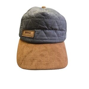 Locale Colorado Birkie Quilted Snapback Hat Gray Brown Ski Run Bike Live Cap